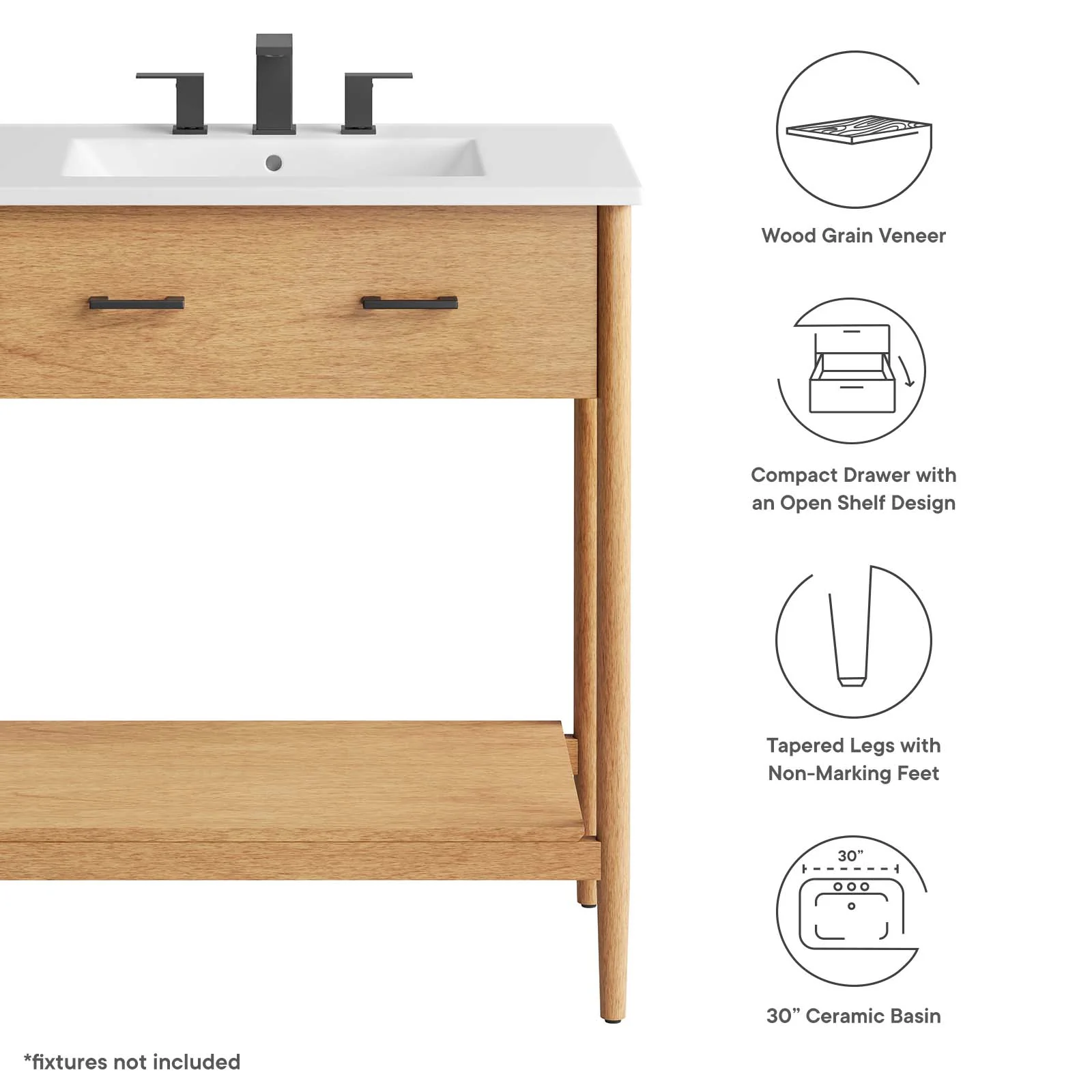 Zaire 30" Bathroom Vanity By Modway - EEI-6662 - Image 8