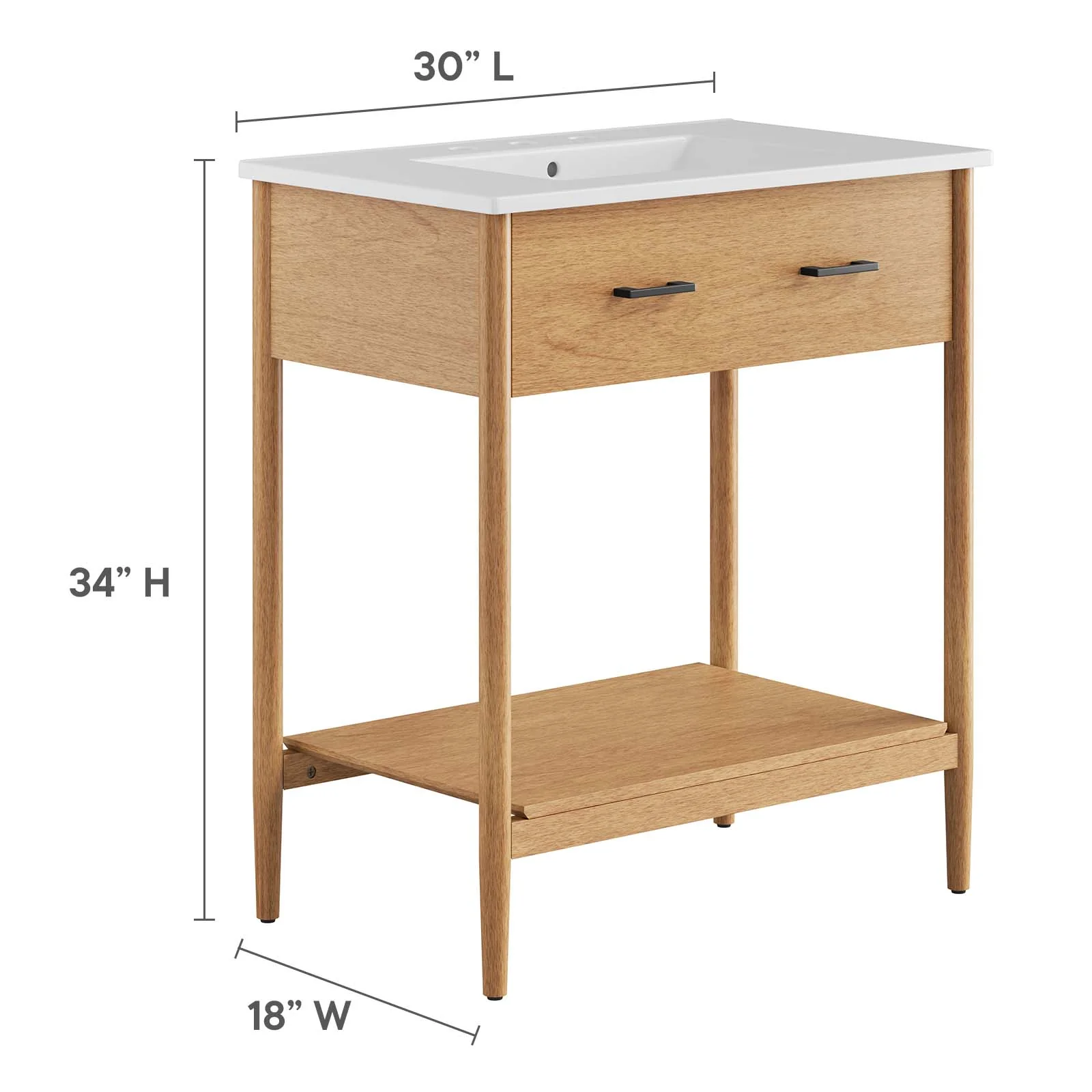 Zaire 30" Bathroom Vanity By Modway - EEI-6662 - Image 9