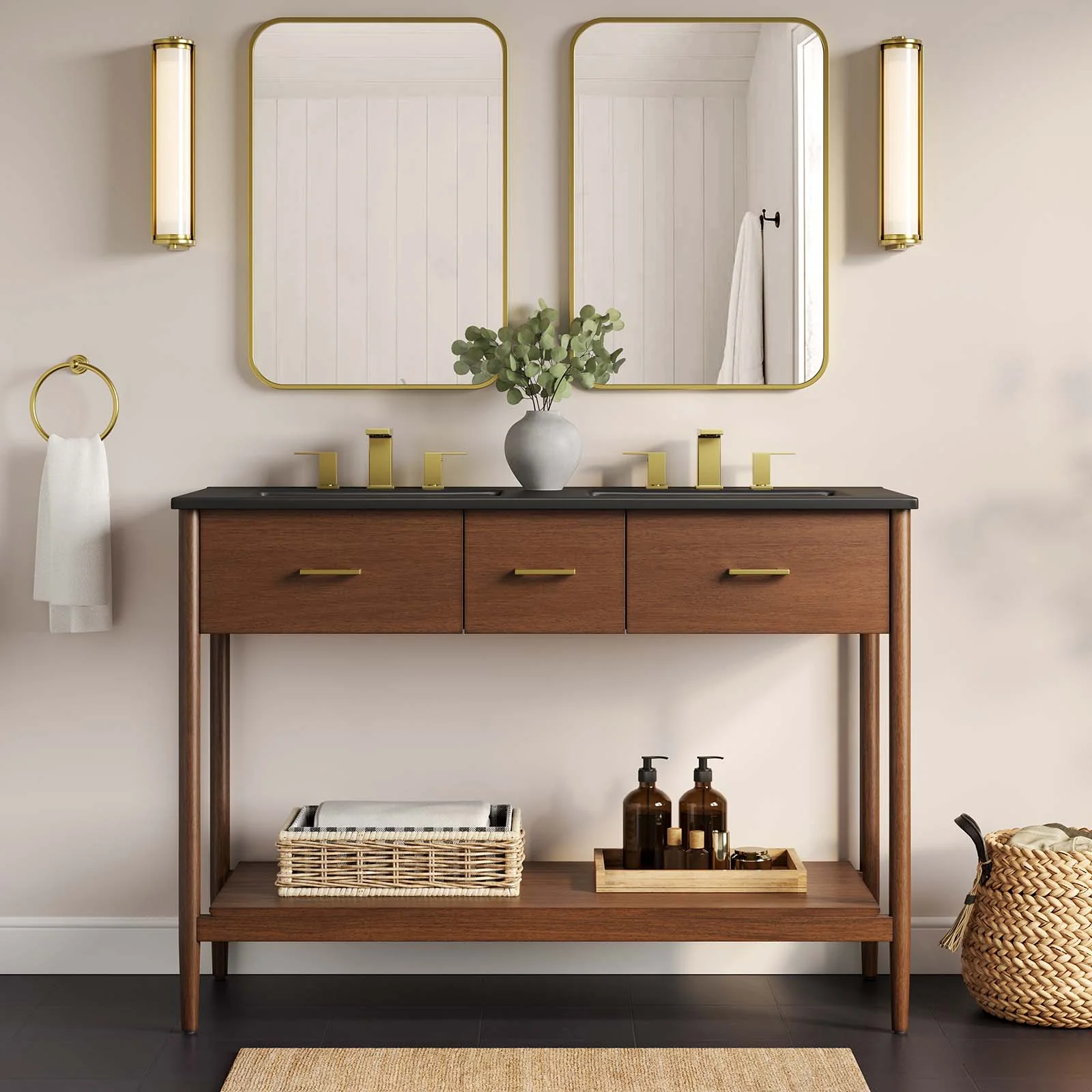 Zaire 48" Double Sink Bathroom Vanity By Modway - EEI-6827 - Image 11