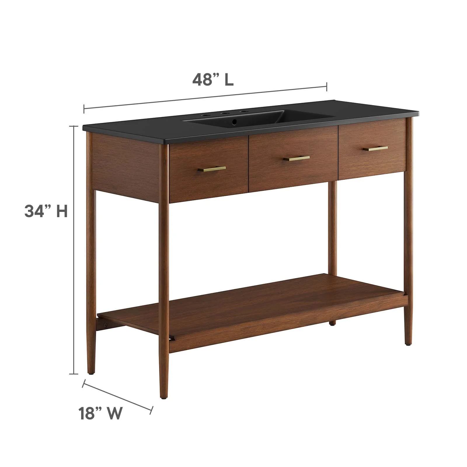 Zaire 48" Single Sink Bathroom Vanity By Modway - EEI-6825 - Image 18