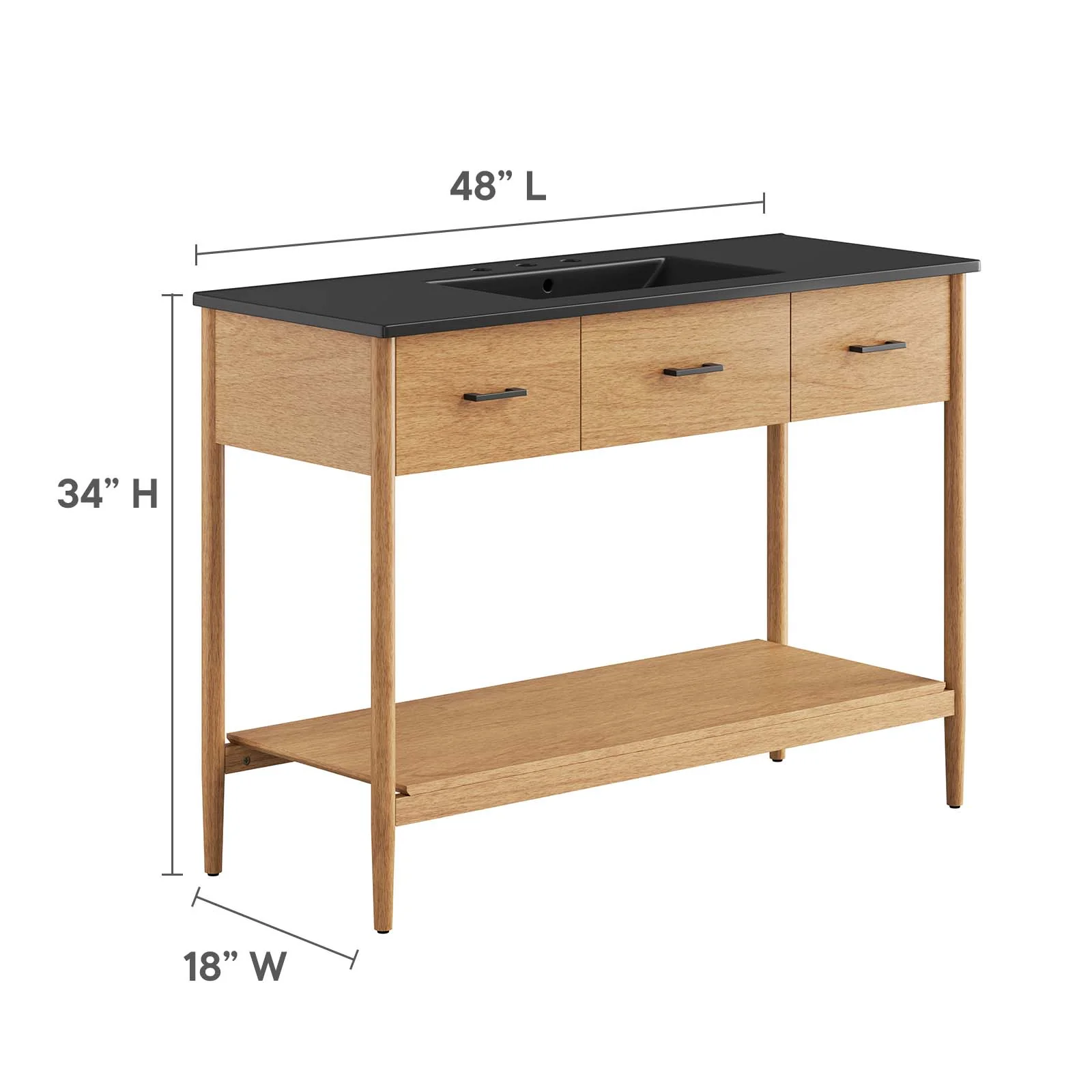 Zaire 48" Single Sink Bathroom Vanity By Modway - EEI-6825 - Image 9