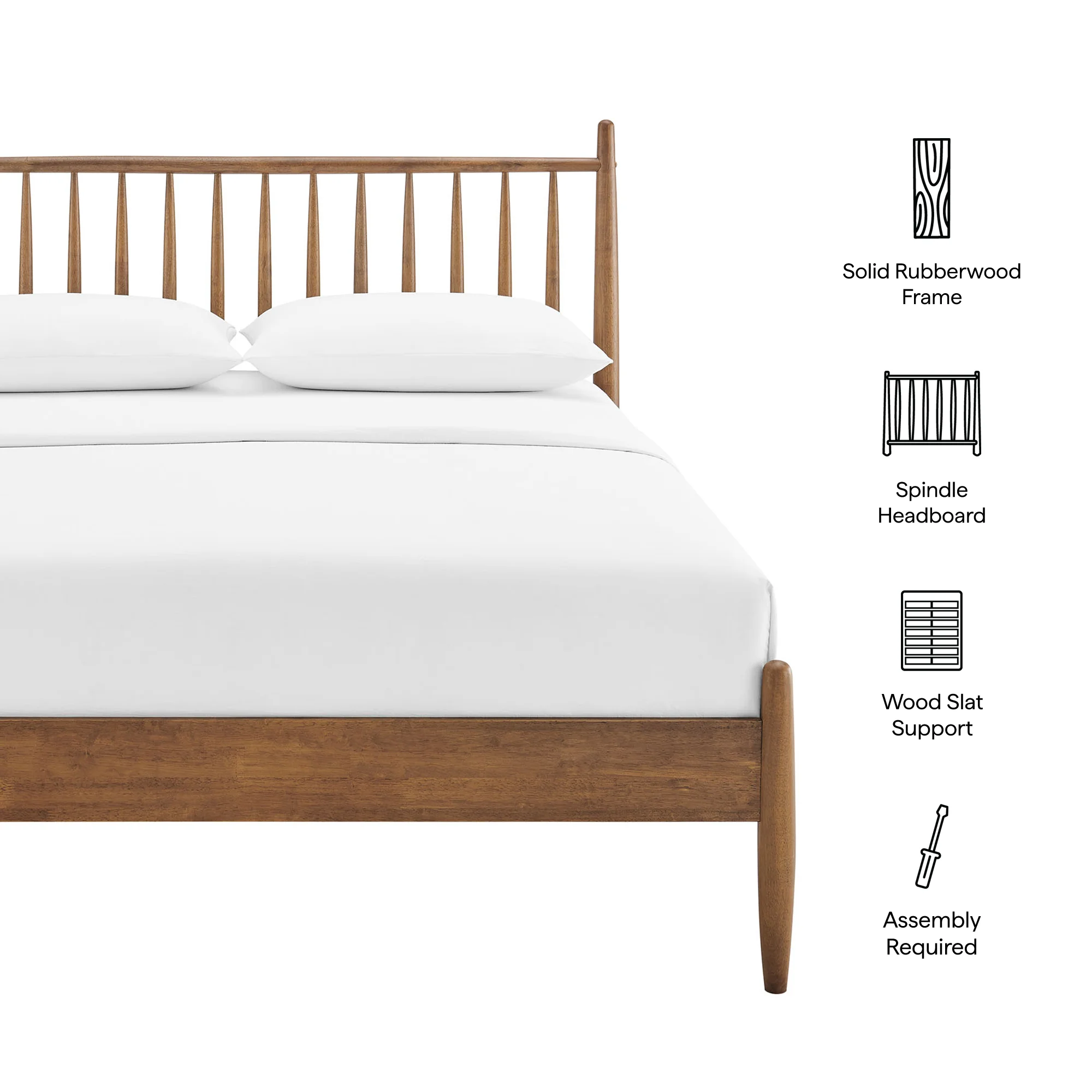 Zane King Size Spindle Bed by Modway - Image 25