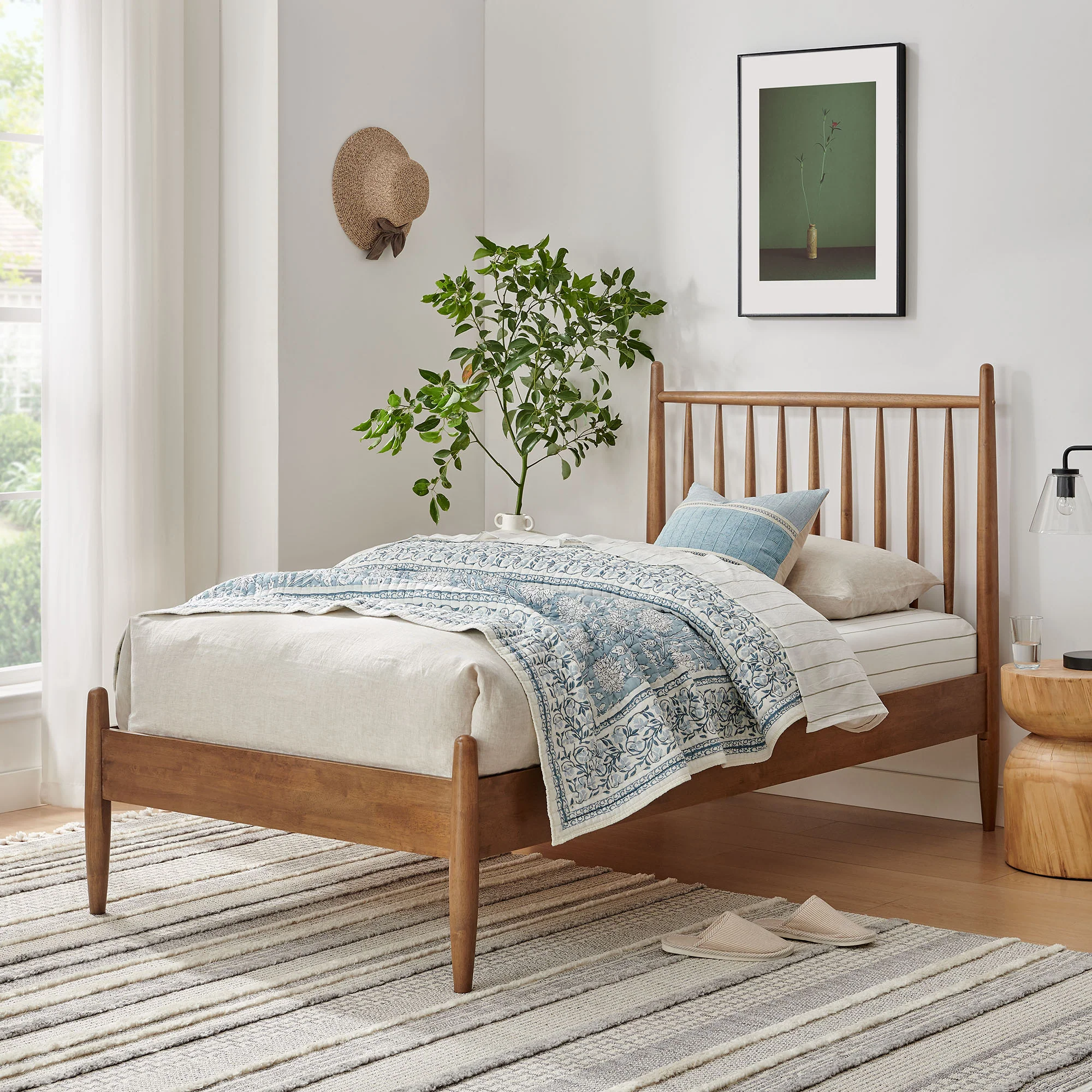 Zane Twin Size Spindle Bed Frame by Modway - Image 24