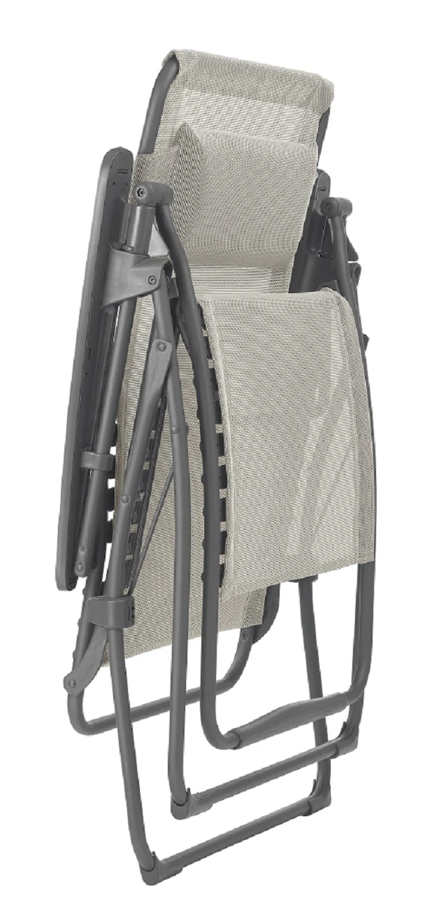 Zero Gravity Recliner - Basalt Steel Frame - Seigle Fabric By Homeroots - 320598 - Image 2