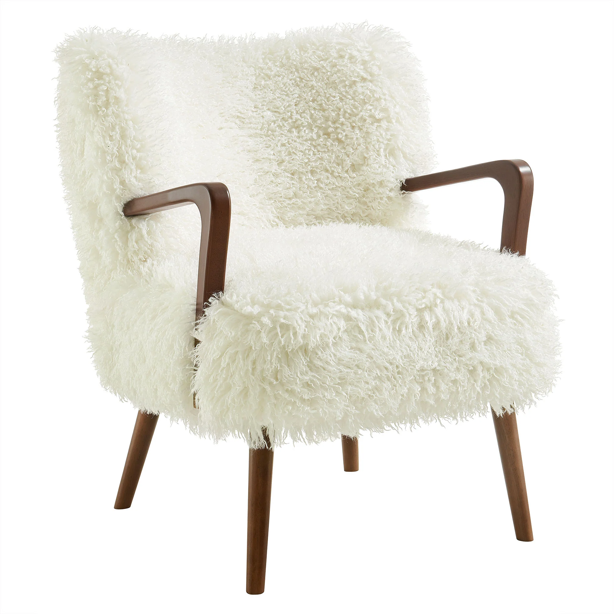 Zerra Faux Shearling Accent Armchair by Modway - Image 10