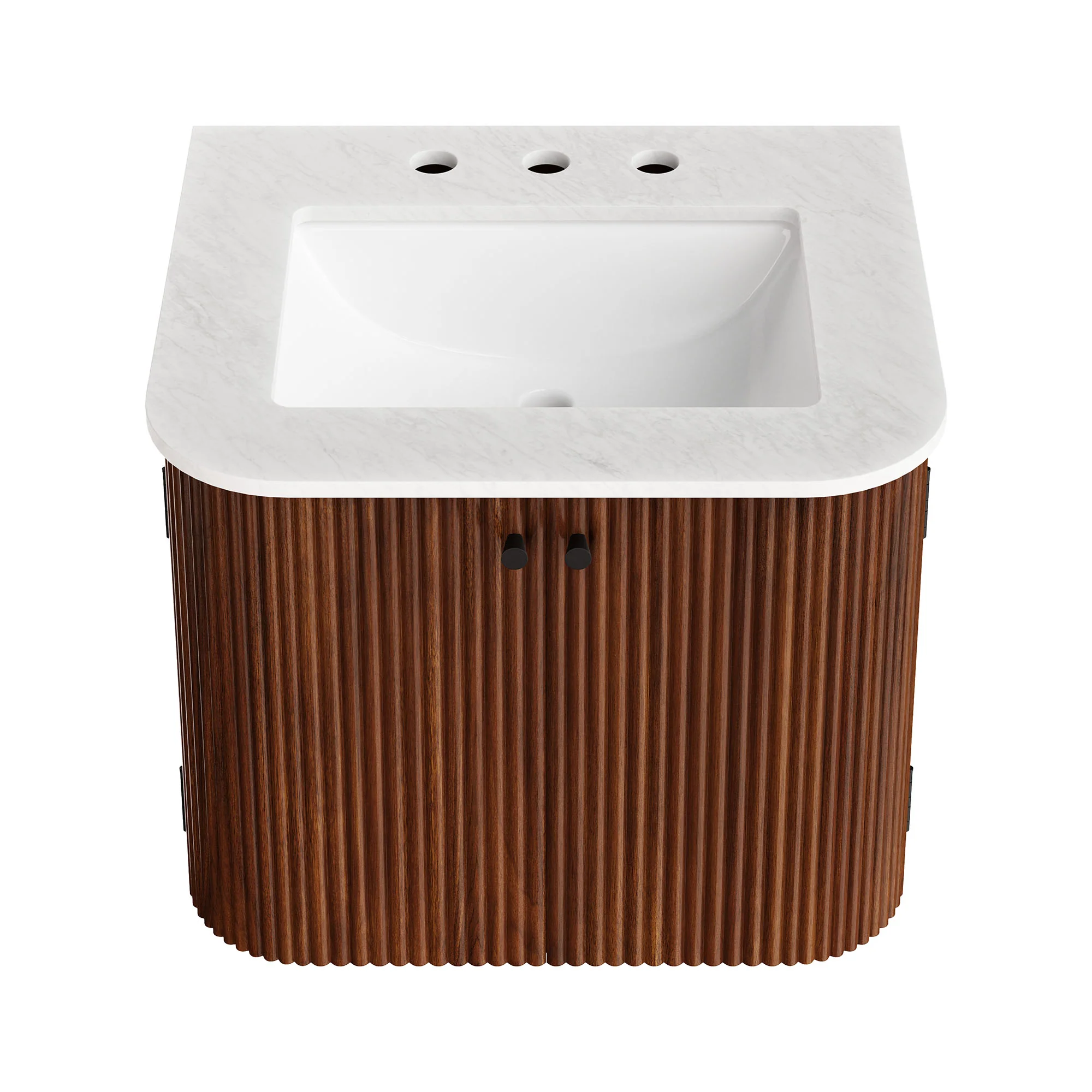 Zia 24" Wall-Mount Bathroom Vanity with Marble Sink by Modway - Image 27