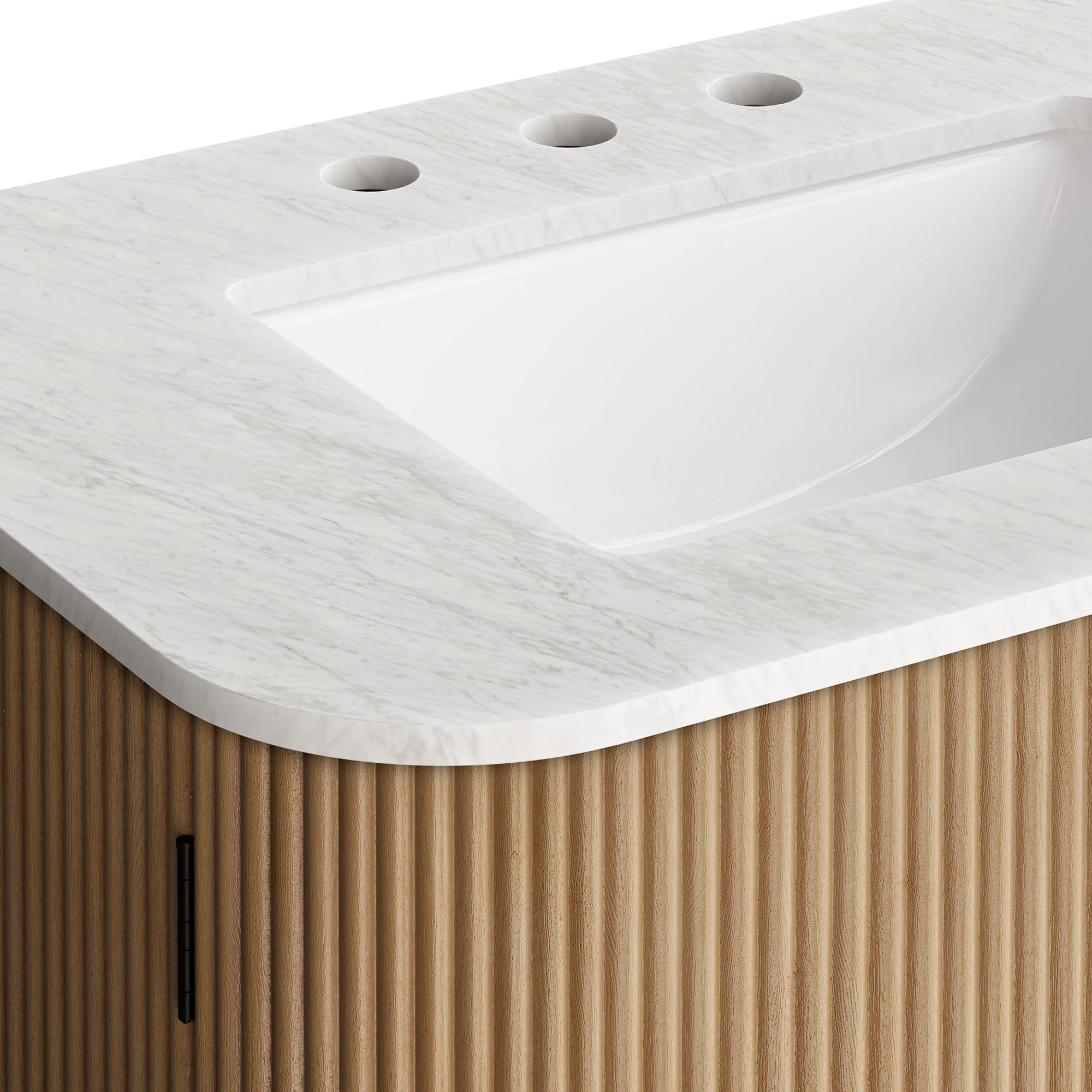 Zia 30" Wall-Mount Bathroom Vanity with Marble Sink by Modway - Image 18