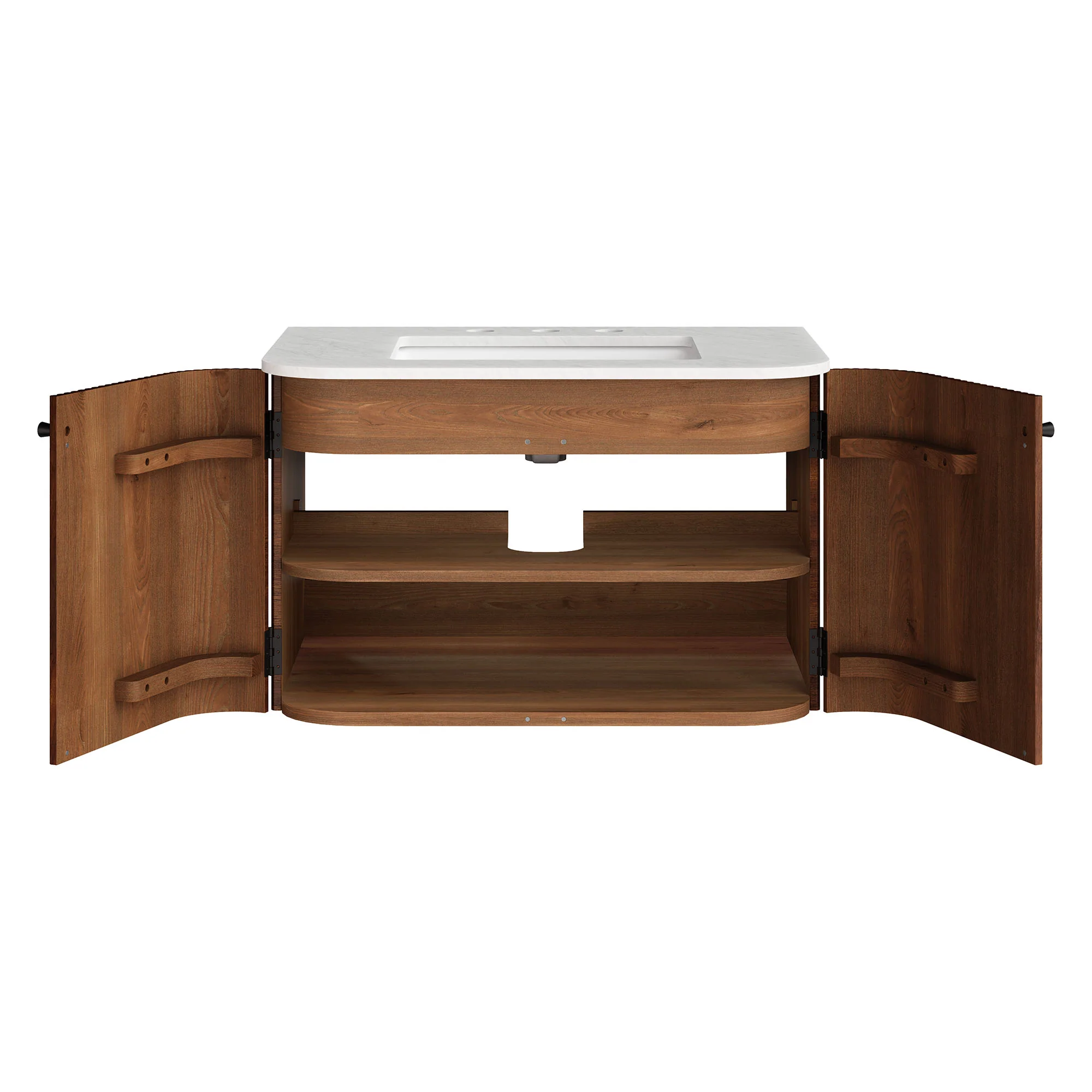 Zia 30" Wall-Mount Bathroom Vanity with Marble Sink by Modway - Image 28
