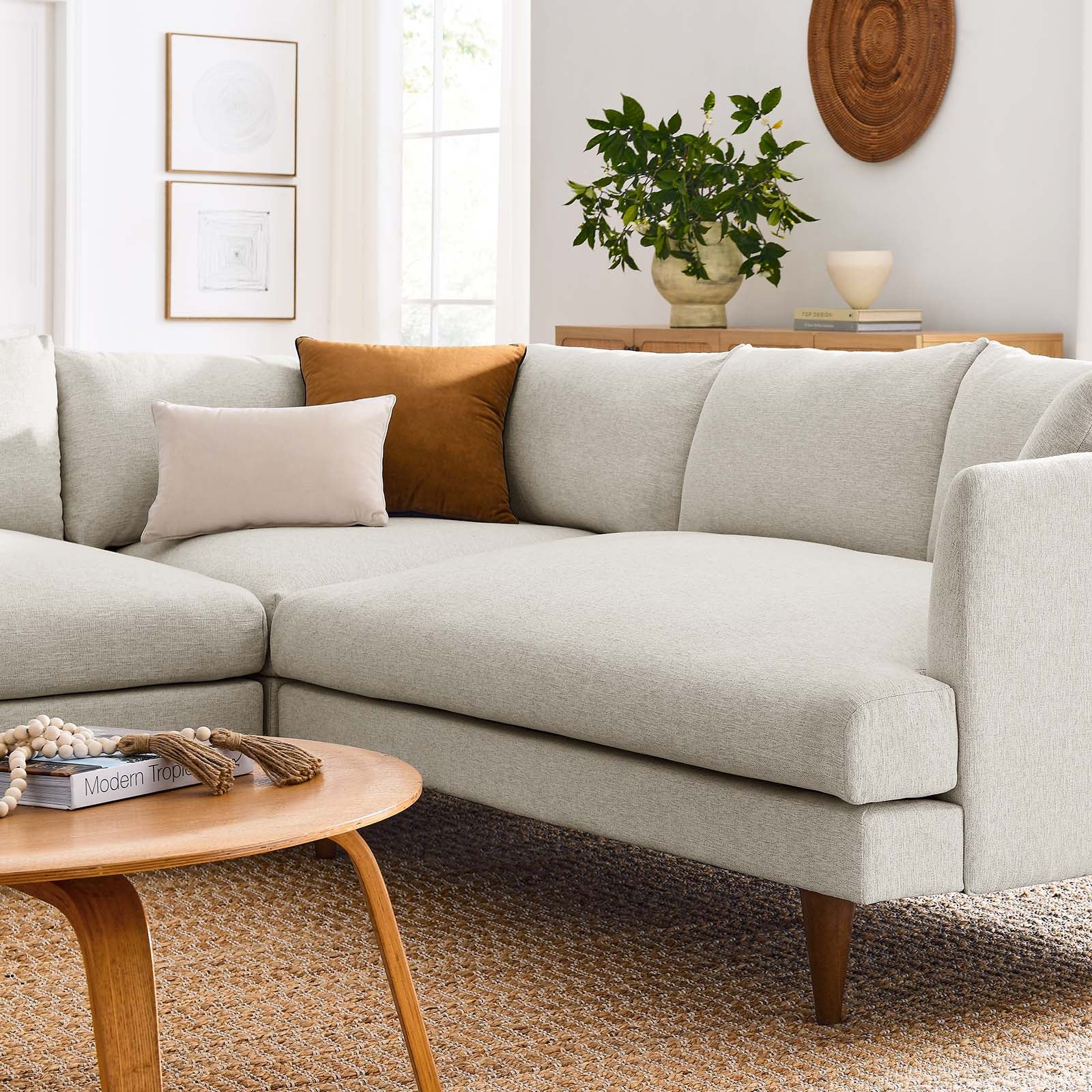 Zoya Down Filled Overstuffed 3 Piece Sectional Sofa By Modway - EEI-6613 - Image 11