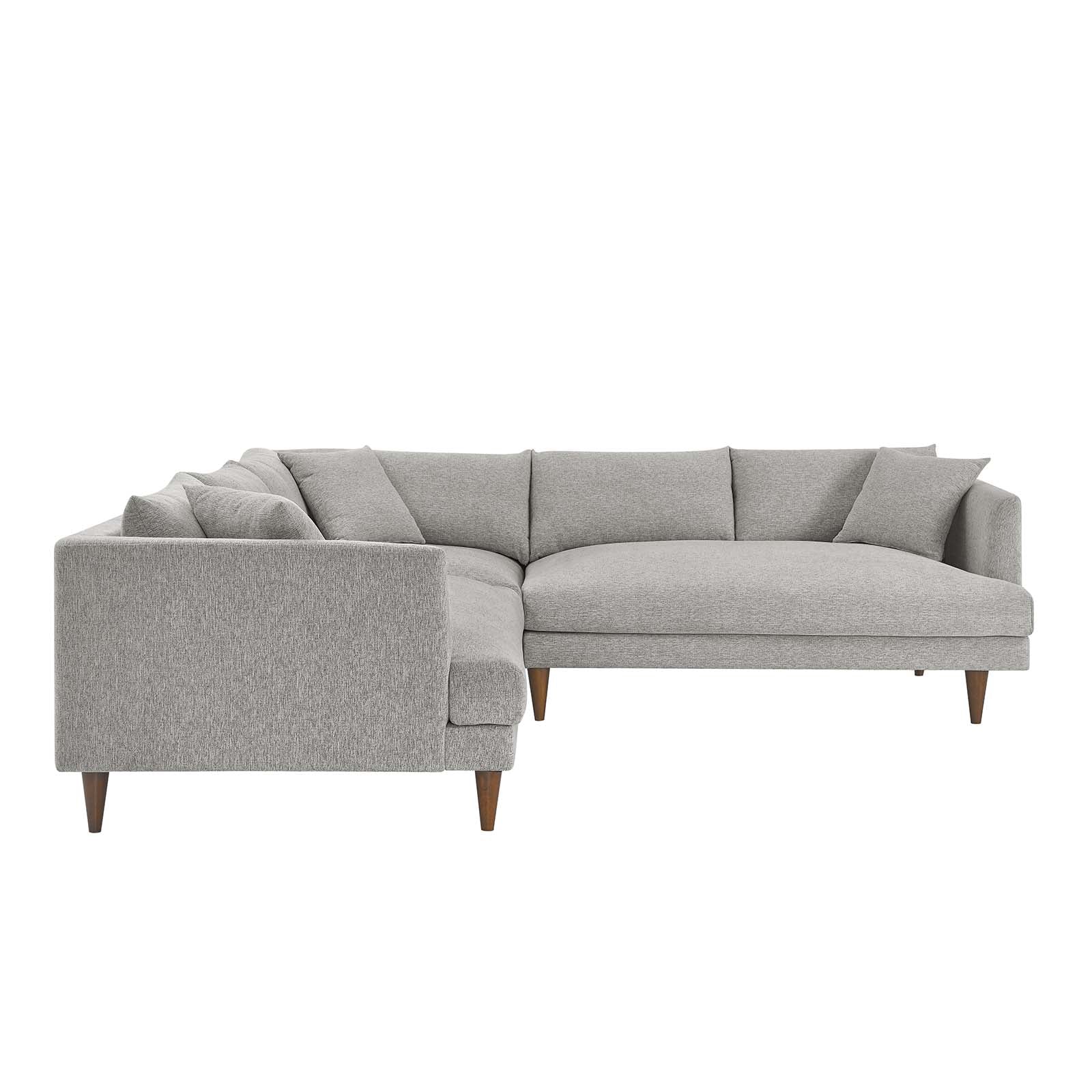 Zoya Down Filled Overstuffed 3 Piece Sectional Sofa By Modway - EEI-6613 - Image 14