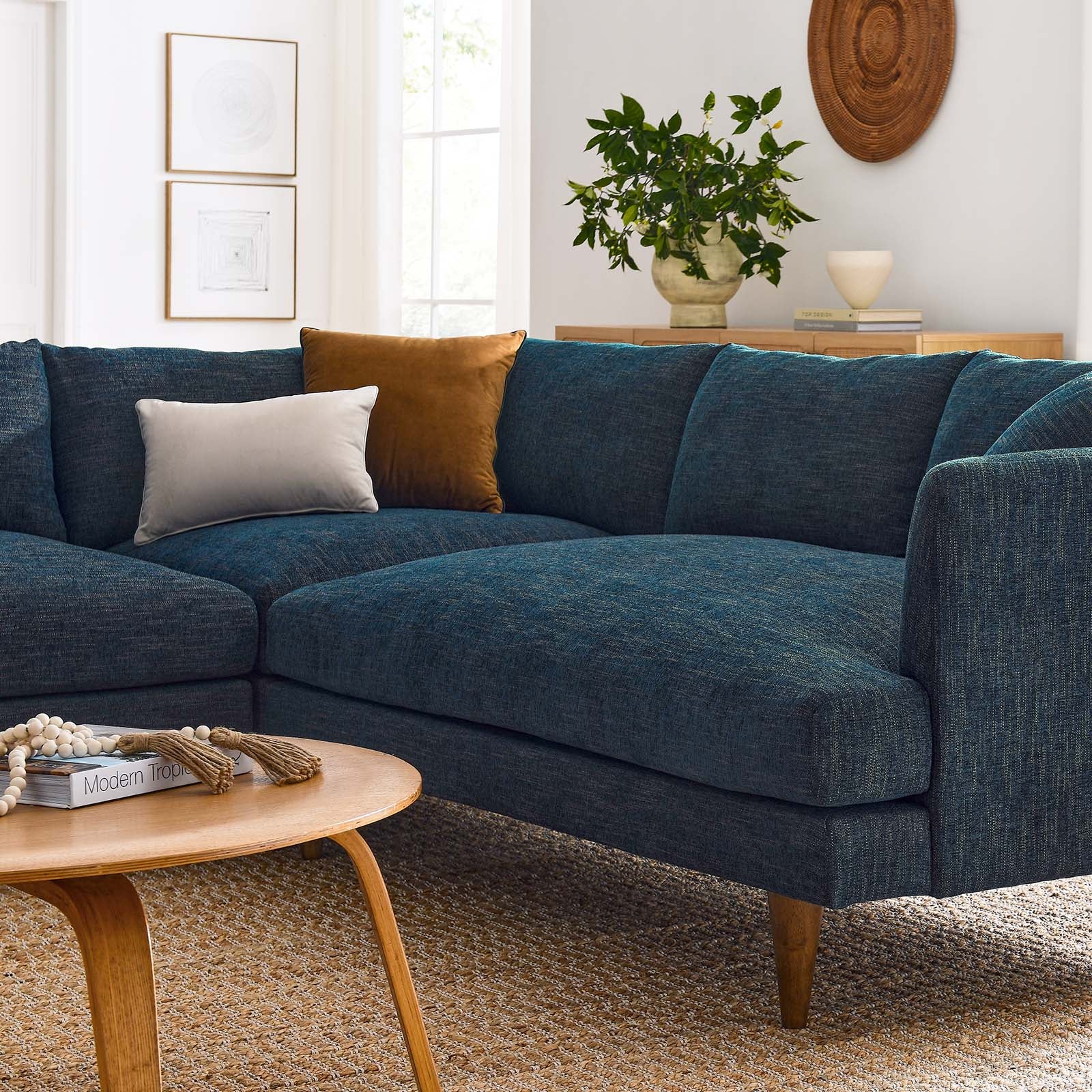 Zoya Down Filled Overstuffed 3 Piece Sectional Sofa By Modway - EEI-6613 - Image 6