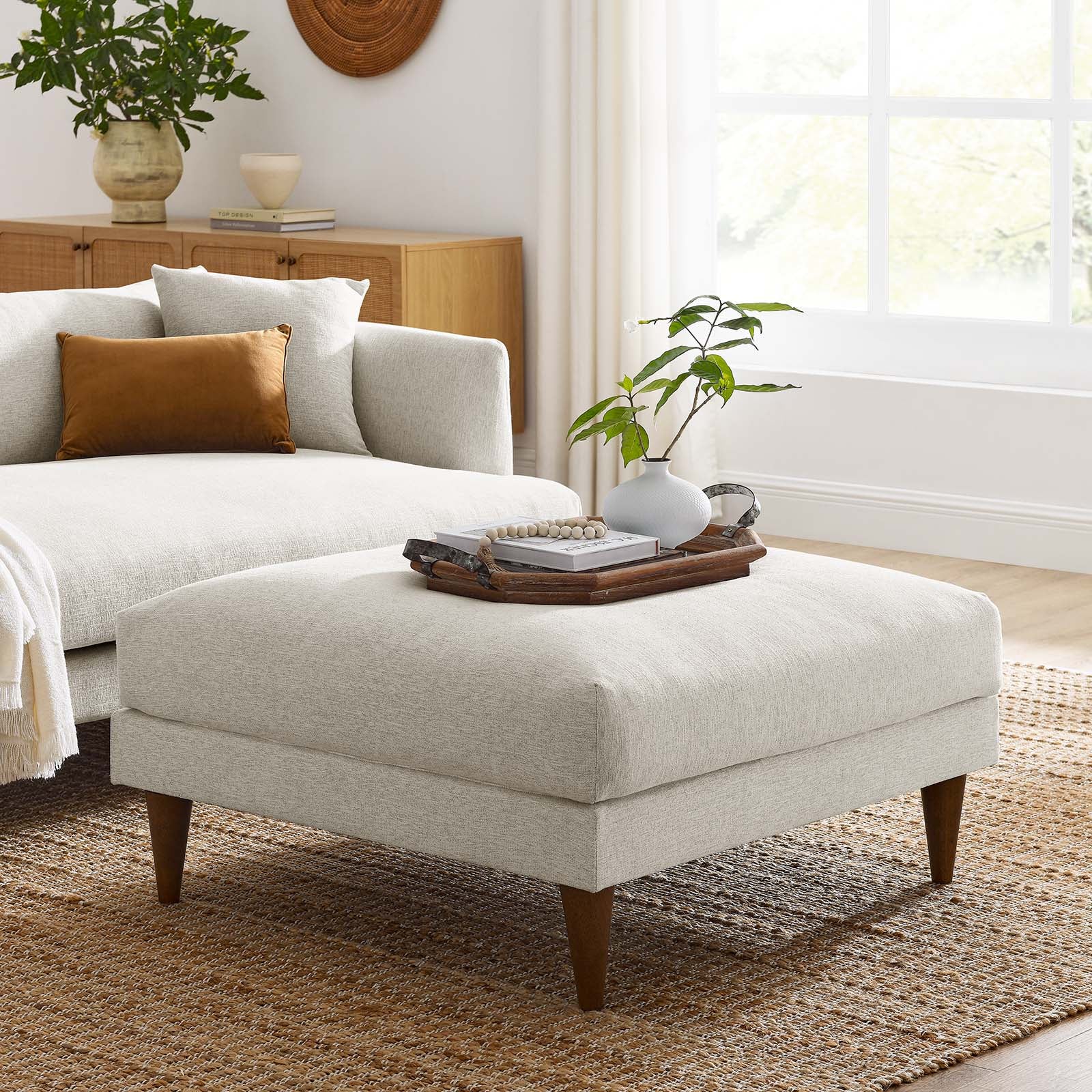 Zoya Down Filled Overstuffed Ottoman By Modway - EEI-6481 - Image 16