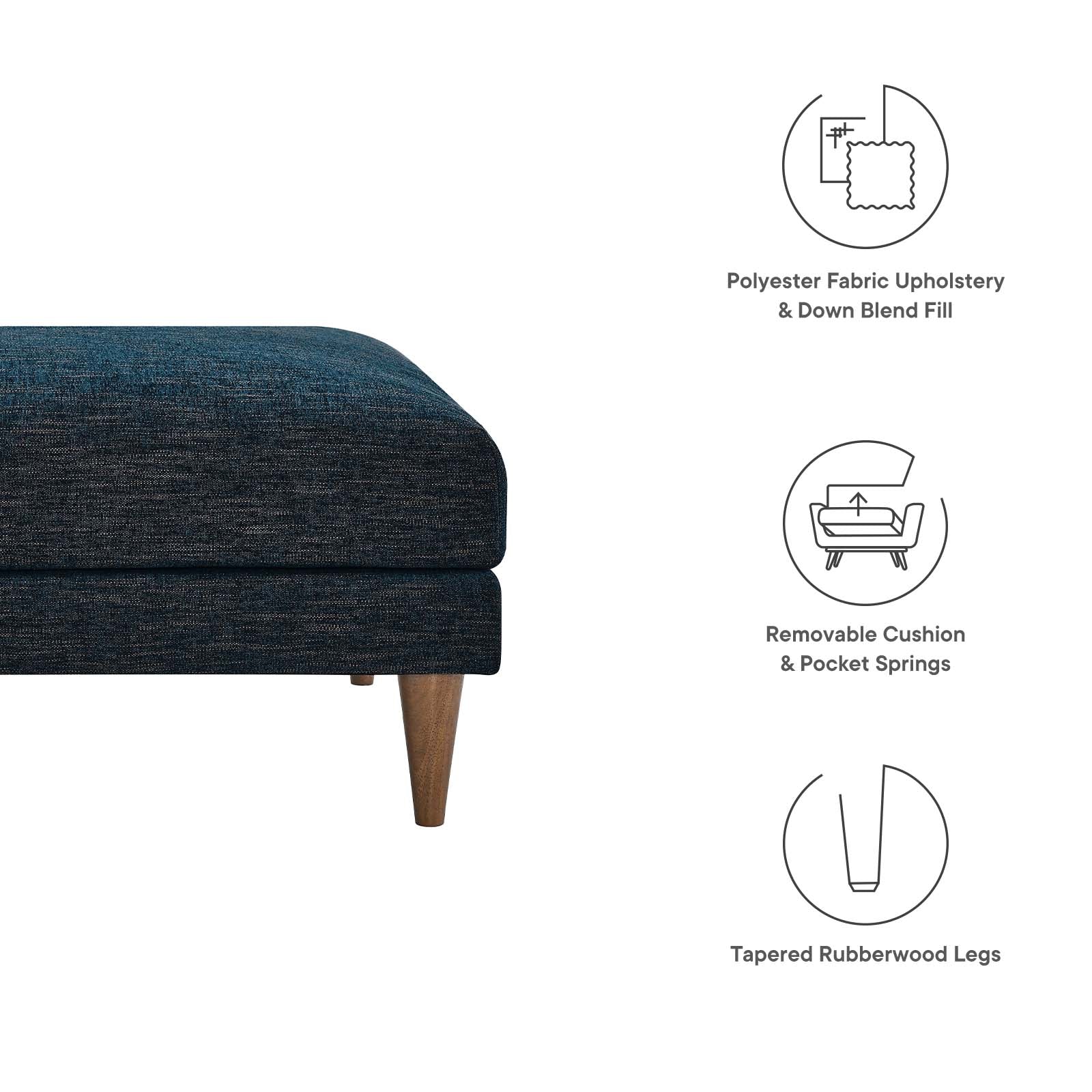 Zoya Down Filled Overstuffed Ottoman By Modway - EEI-6481 - Image 6