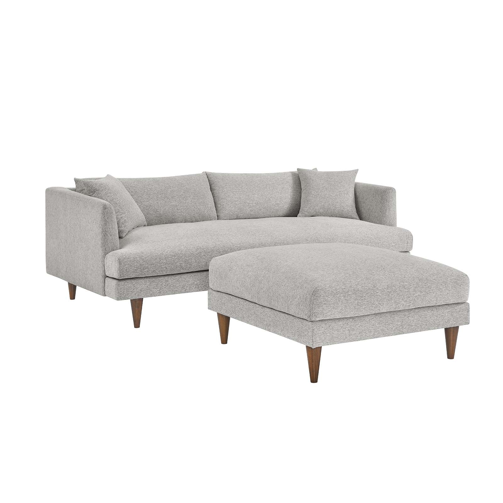 Zoya Down Filled Overstuffed Sofa and Ottoman Set By Modway - EEI-6614 - Image 21