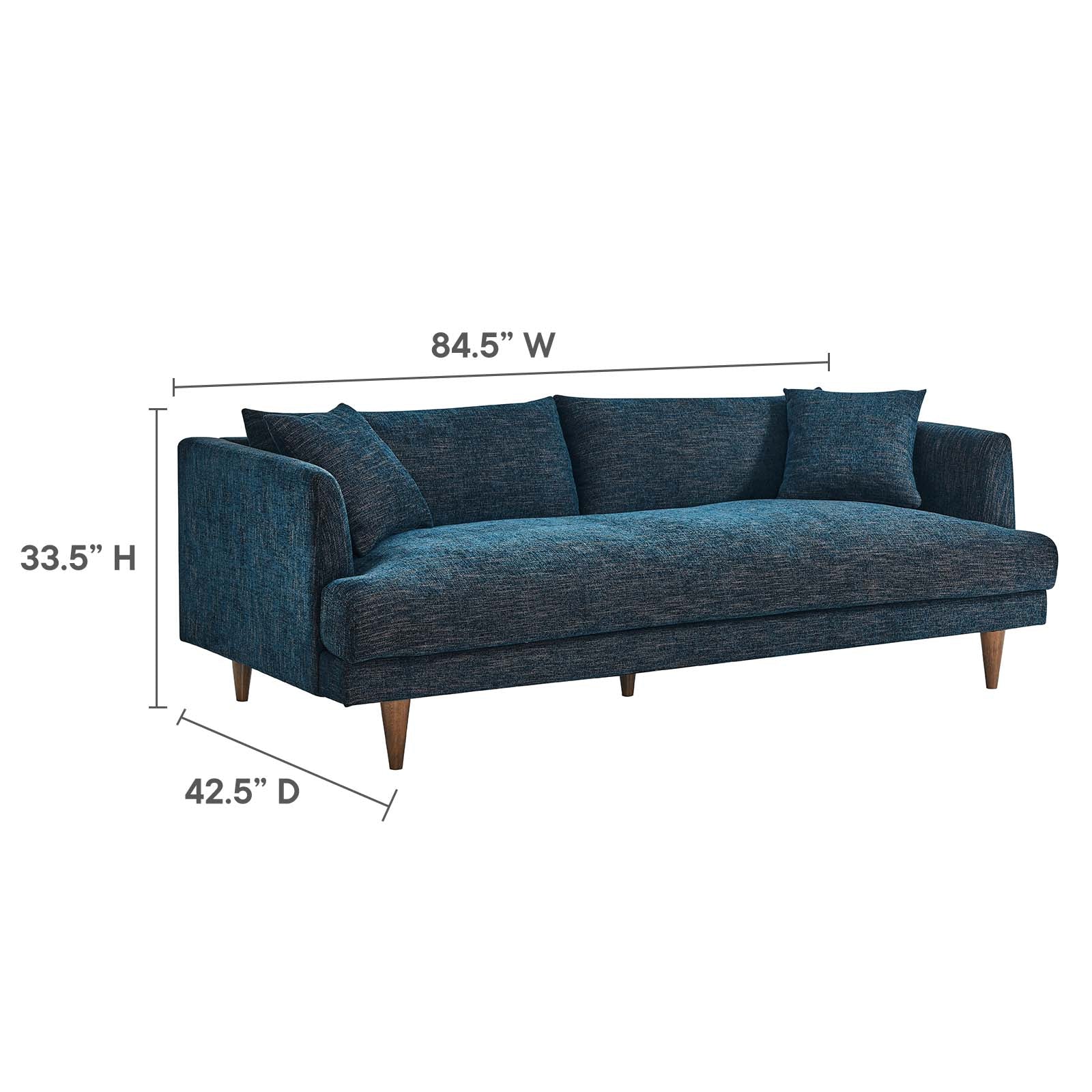 Zoya Down Filled Overstuffed Sofa By Modway - EEI-6405 - Image 7