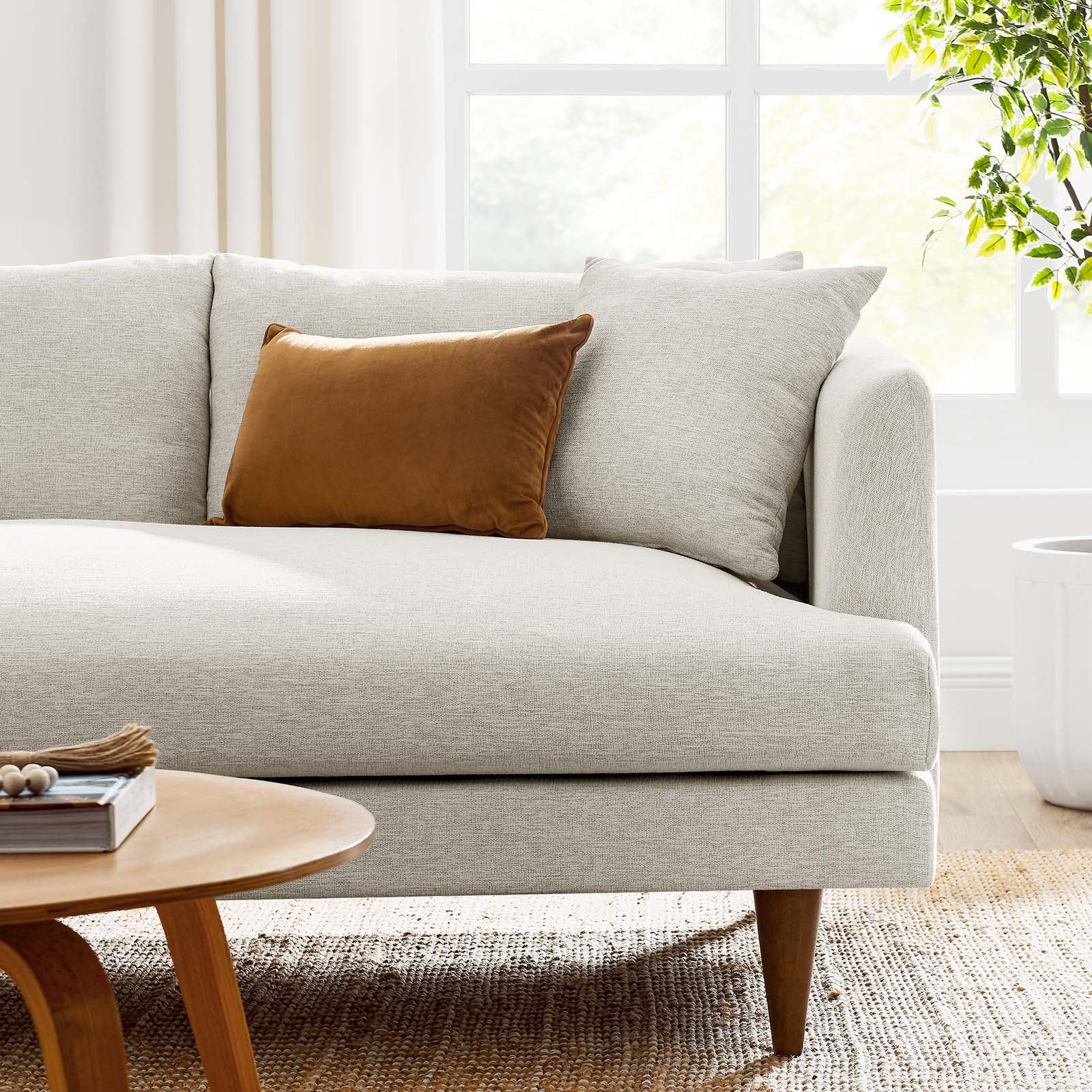 Zoya Left-Facing Down Filled Overstuffed Sectional Sofa By Modway - EEI-6611 - Image 11