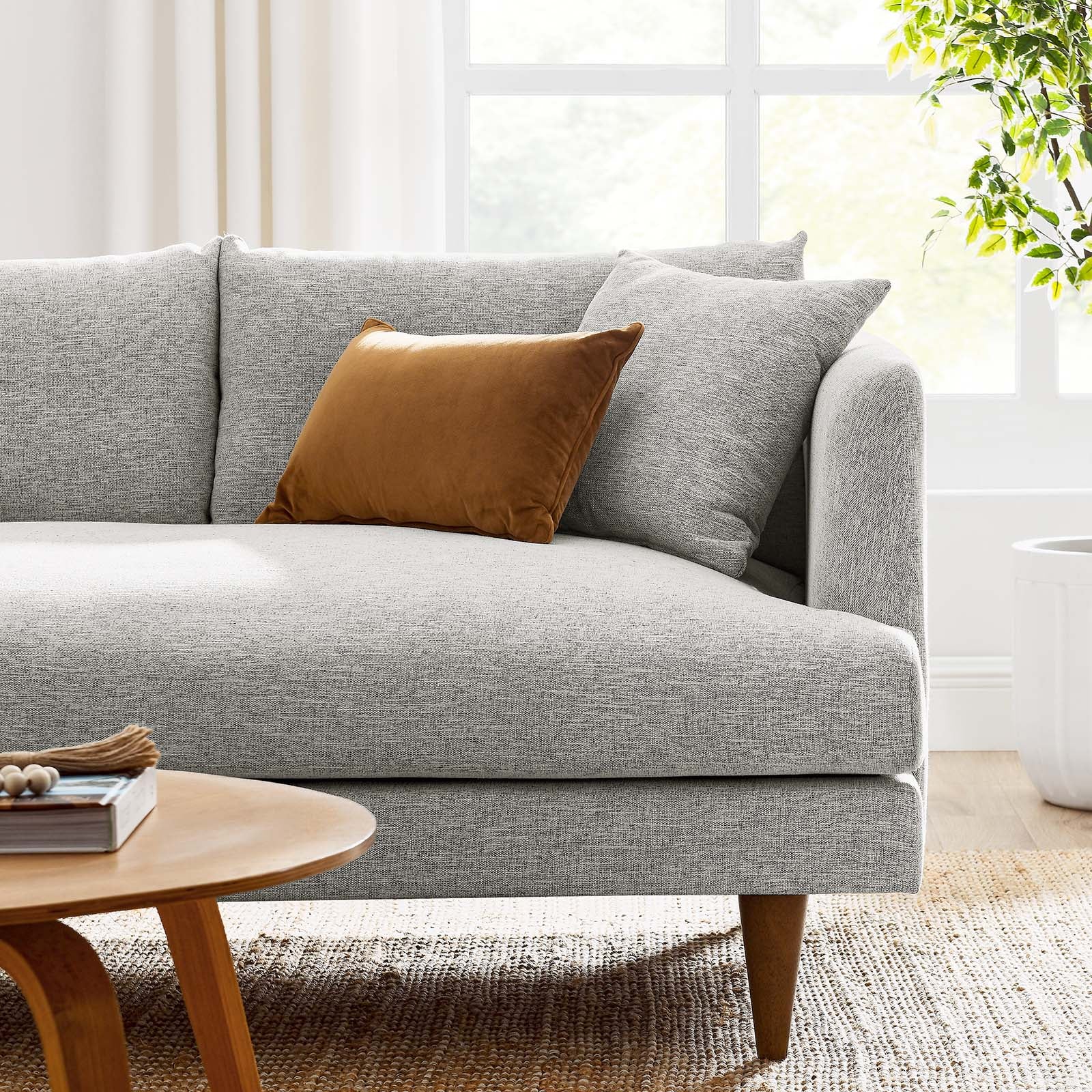 Zoya Left-Facing Down Filled Overstuffed Sectional Sofa By Modway - EEI-6611 - Image 17