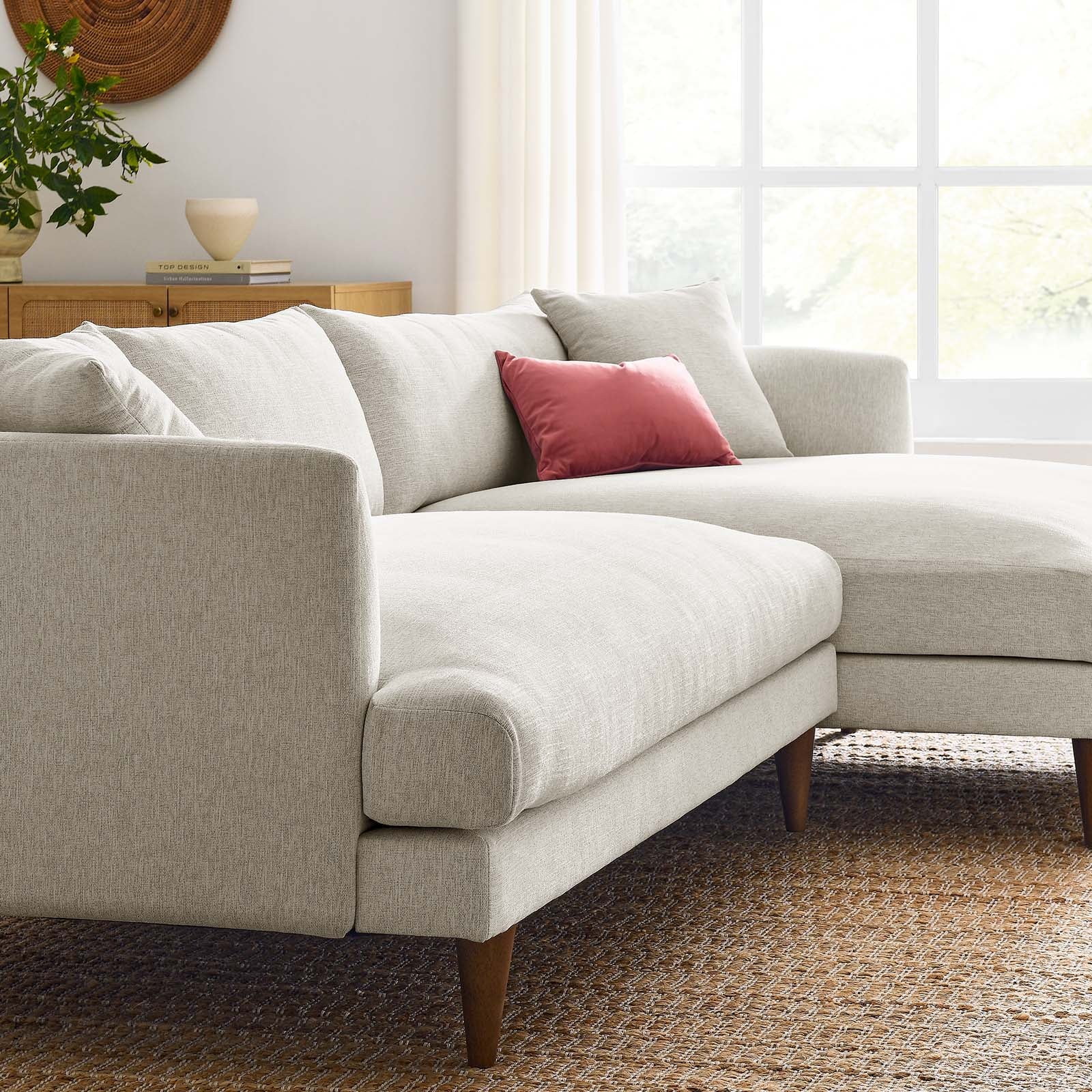 Zoya Right-Facing Down Filled Overstuffed Sectional Sofa By Modway - EEI-6612 - Image 11