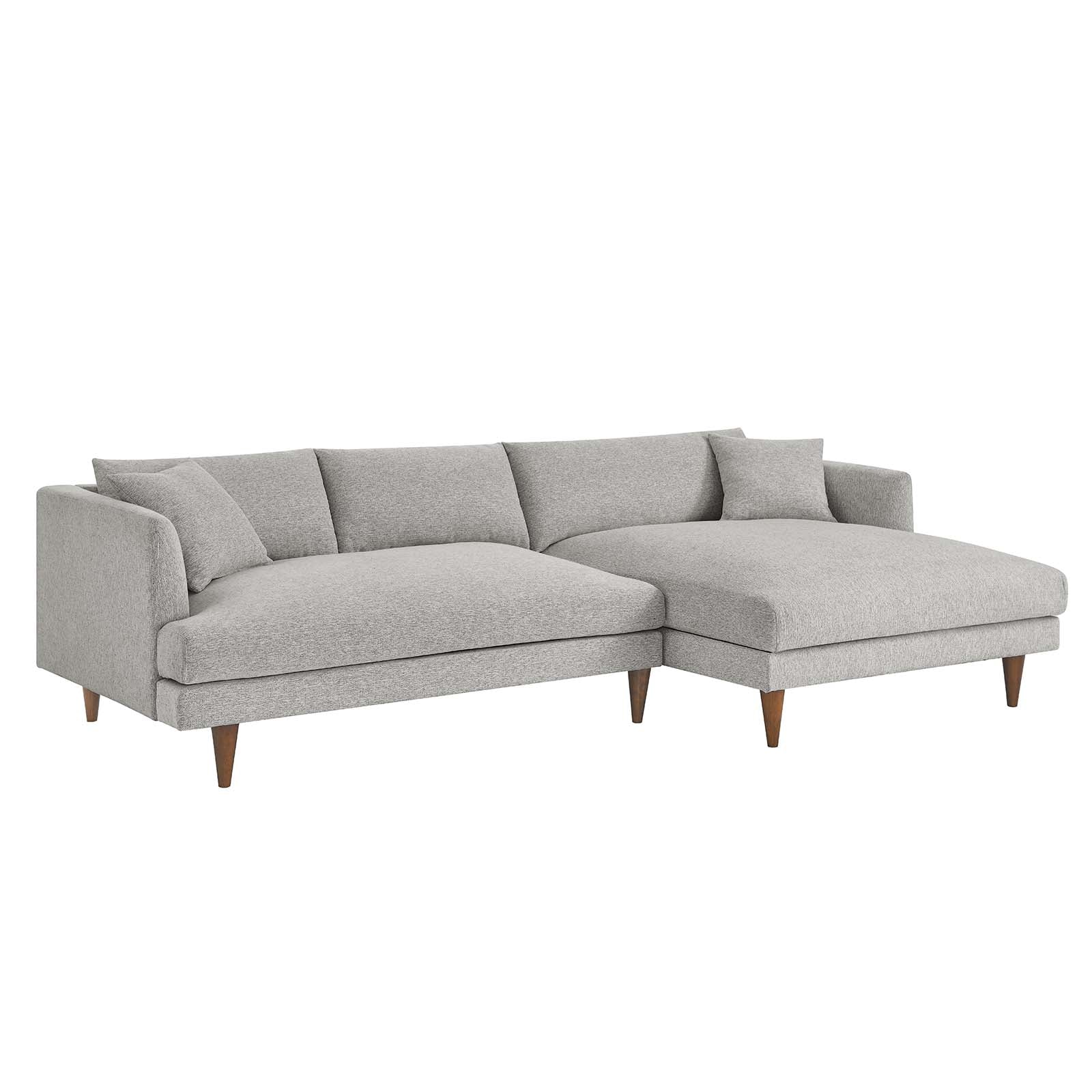 Zoya Right-Facing Down Filled Overstuffed Sectional Sofa By Modway - EEI-6612 - Image 13