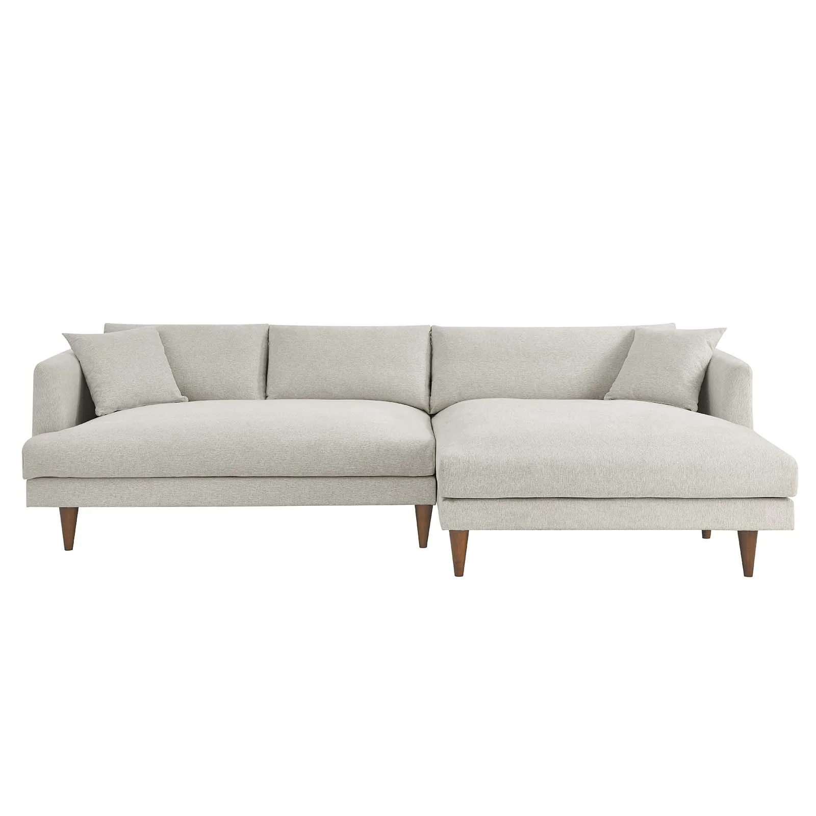 Zoya Right-Facing Down Filled Overstuffed Sectional Sofa By Modway - EEI-6612 - Image 8